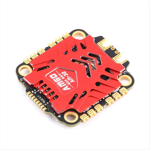 Ηλεκτρονικός ελεγκτής ταχύτητας AM32 4 σε 1 ESC 60A 32Bit 3-6S για αγωνιστικό drone FPV 1