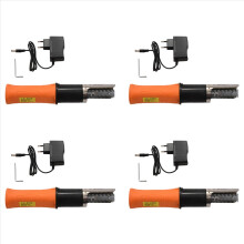 4X Squamatore elettrico per pesci Squamatore per pesca Pulisci pesce Rimuovi pulitore disincrostatore Raschietto Attrezzi per frutti di mare Spina UE