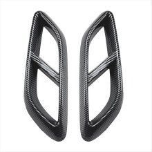 Car Exhaust Pipe Trim Cover Stickers for - CLE Coupe C236 2024+ Car Tail Throat Decor Frame Carbon Fiber