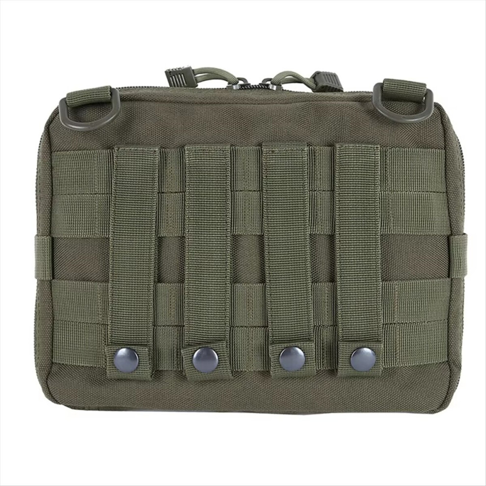 Dark/Green Outdoor Admin Pouch 1000D Tough Nylon Utility Pouches Tools Bag Utility Pocket