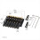 7 String Headless Metal Saddle Bridge Musical Instrument Replacement Headless Guitar Accessories 2