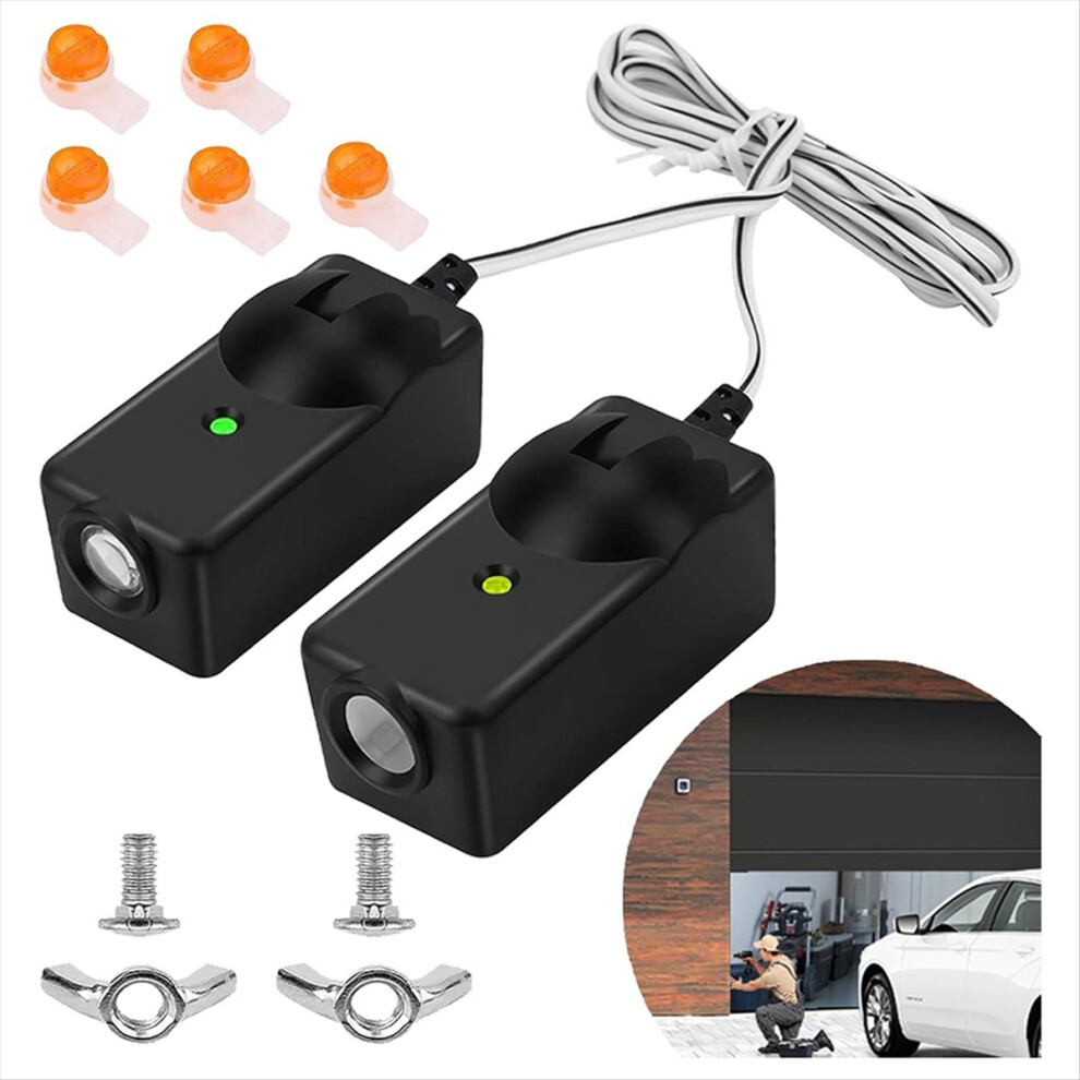 41A5034 Garage Safetysensor Kit Compatible,Garage Door Openers, Garage Door Sensors,Replacement G801cb-P 801Cb 041-0136 4853544065600