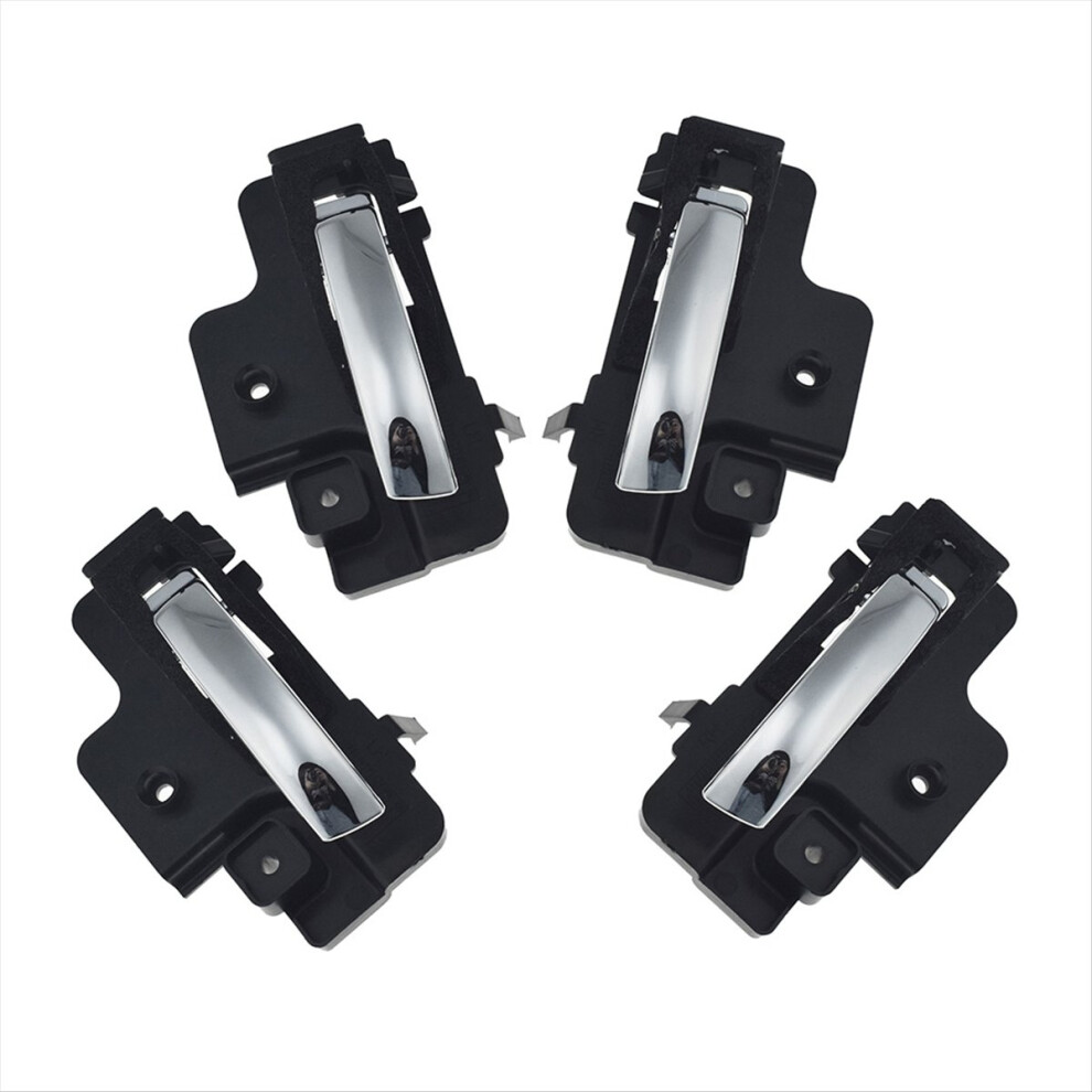 4 Pcs Chrome Inside Door Handle Left Or Right For 2007 - 2012, Compass 1.8L 2.0L 2.4L 4853544072547