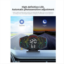 Auto-GPS-Tachometer, Head-Up-Display, Geschwindigkeitsalarm, HUD, Kompass, elektronischer Geschwindigkeitsmesser für alle Fahrzeuge