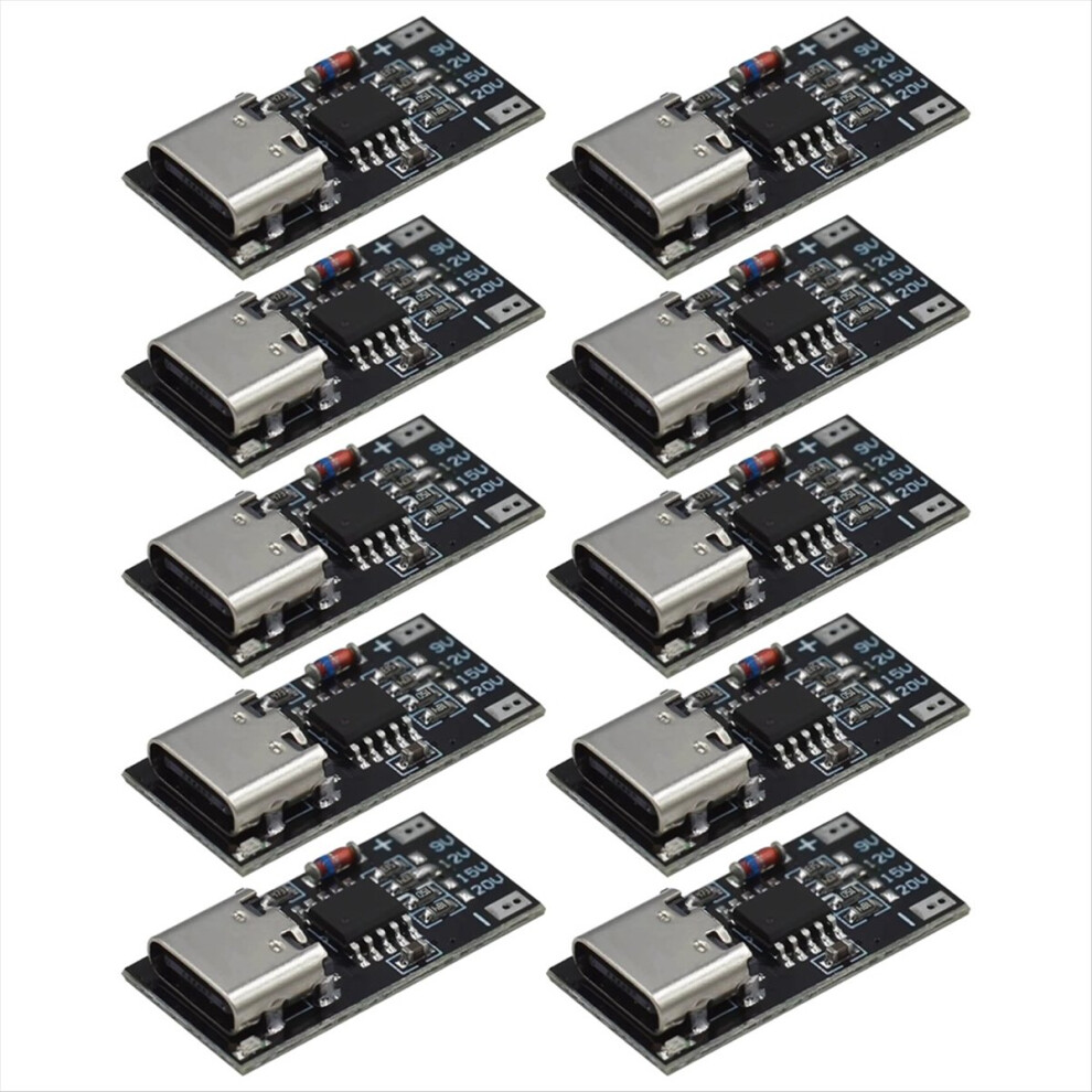 Pd/Qc/Afc Type-C Decoy Board Usb Boost Module /Qc4 Fcp Afc Type-C Trigger Polling Detector Power Fast Charging 10Pcs 4852687985349