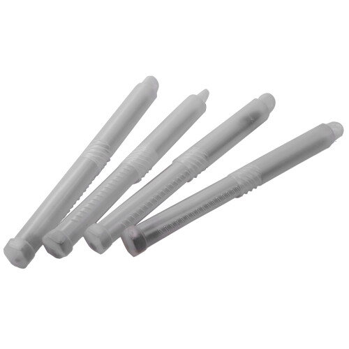 Conjunto de 12 fresas rotativas de longo alcance com corte duplo em carboneto de tungstênio, haste de 1/4" e 6 polegadas. 2