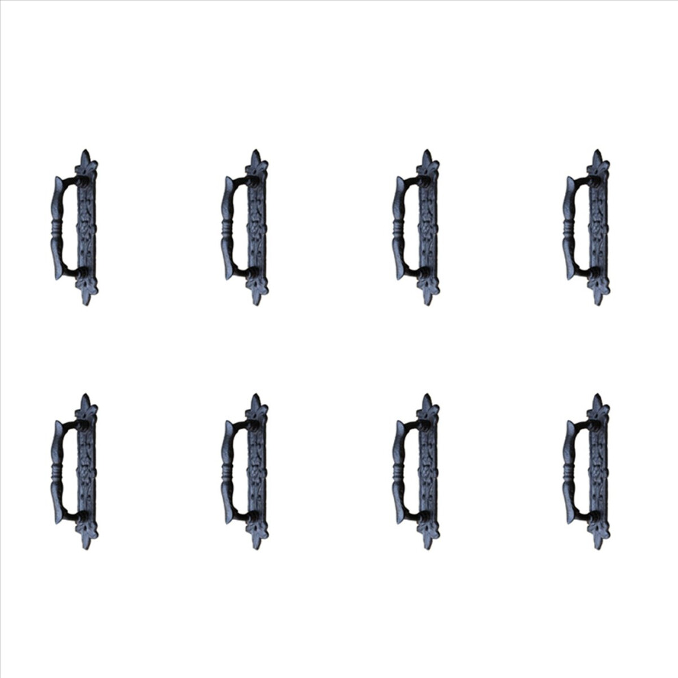 8X European Retro Cast Iron Craft Door Handles For Garden/Courtyard Door Handle Decoration For Home Door 4853796996202