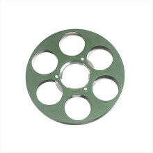 Lege bandspoel met 6 gaten, lege opwikkelspoel, lege audiobandnaaf voor Nagra SN SNST-serie recorders, accessoires groen