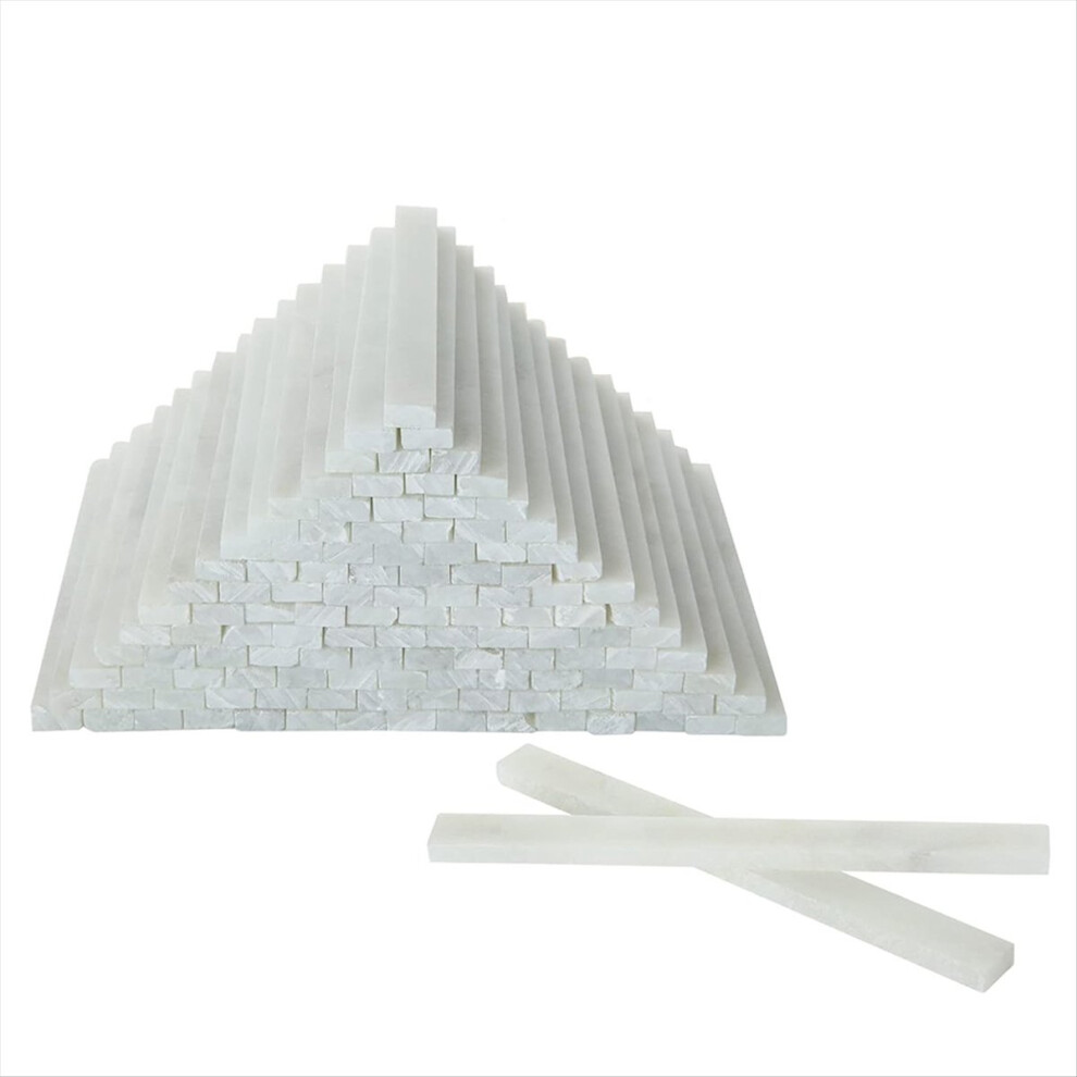 72Pcs Soapstone Pen Refills,White Soapstone Refills,Soap Stones Chalk,Soapstone Pencil For Welders Textile Marking Tool 4852687909277