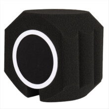 Microphone Filter Portable Vocal Isolation Booth Acoustic Shield & Noise Reduction