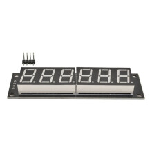 TM1637 6-cifret 0,56 tommer 7-segmenters digitalt rørurmodul gul LED-display