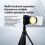Bluetooth Phone Holder Camera Handle Grip Selfie Stablizer with Fill Light for 16 15 14 Android 5