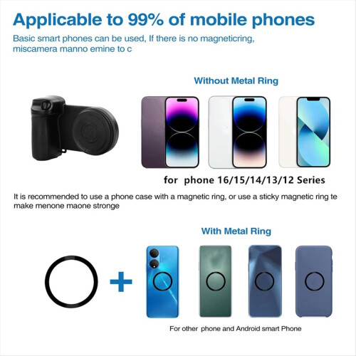 Bluetooth Phone Holder Camera Handle Grip Selfie Stablizer with Fill Light for 16 15 14 Android 2