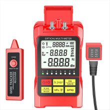 Fiberoptisk effektmåler 15mW RJ45-tester + ledningssporing -70-+10dbm optisk multimeter netværksdæmpningstester