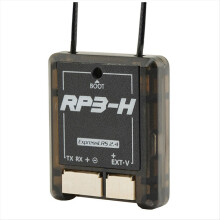 RP3-H ExpressLRS ELRS 2,4 GHz nanomottaker med dobbel antenne og innebygd TCXO for helikopterflykontroller