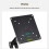 Suporte de mesa portátil para monitor com múltiplas rotações e ajuste, compatível com monitores de até 19 polegadas. 6