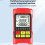 Οπτικός μετρητής ισχύος οπτικών ινών 100MW RJ45 Tester -70-+10dbm Mini Optical Power Meter Network Effect Tester 7