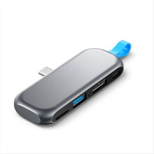 Ventions 4-in-1 Tragbarer USB 3.2 Gen2 4K 60Hz -Kompatibler Hub PD 100W Ladeadapter Dockingstation