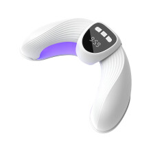 Bærbar neglebehandlingslampe LED LED UV-lysterapi Sammenklappelig U-formet design til hænder og fødder