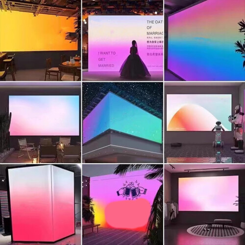 LED Flexible Light Board Soft Film -Screen Programmable Background Wall Pixel Screen for Light Boxes Billboards Bar 1