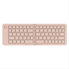 Russian/Hebrew/Spanish/Portuguese Folding Keyboard Bluetooth Keyboard Portable for Tablet PC Android IOS