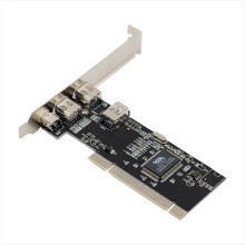 PCI 1394 Card 4 Port Firewire Card Adapter Digital Camera HD DV Capture Card Driver-free VIA for Desktop PC