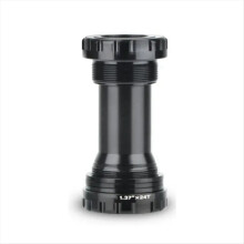 Fiets trapaslagers BB68-73 met centrale beweging voor mountainbike crankstel, zwart