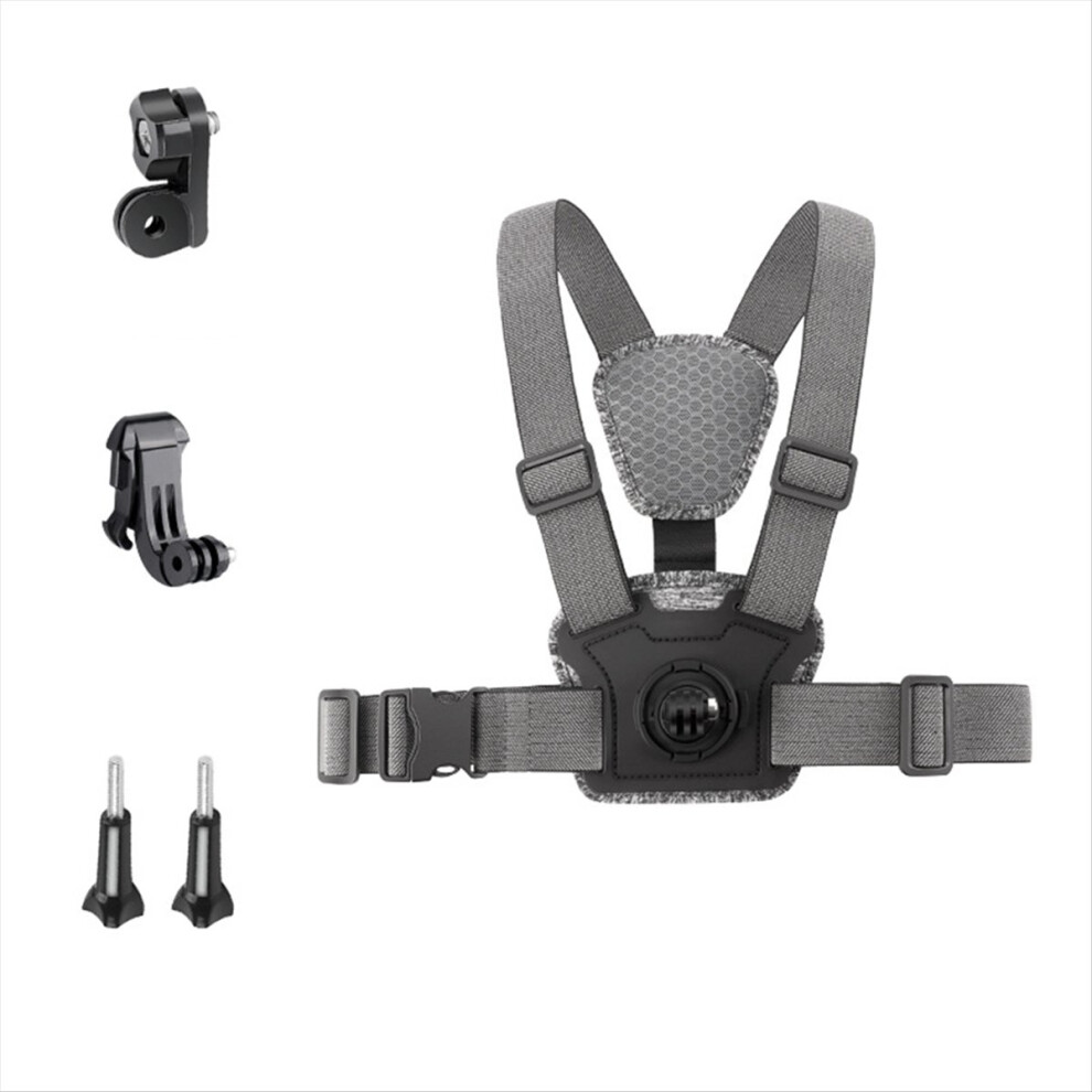 Adjustable Chest Mount Harness Strap For Action Camera Accessories Combo A 4852687930264