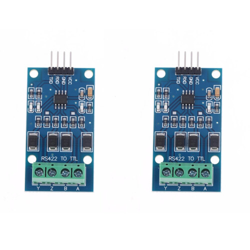 Module de conversion mutuelle RS422 TTL bidirectionnel duplex intégral 422 (MAX490 vers TTL, lot de 2)