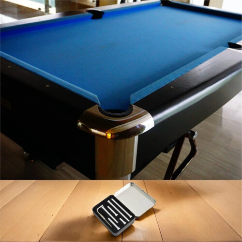 Jeu de poids pour queue de billard, poids pour queue de billard, jeu de billard facile à transporter, variété de poids pour queue de billard 2