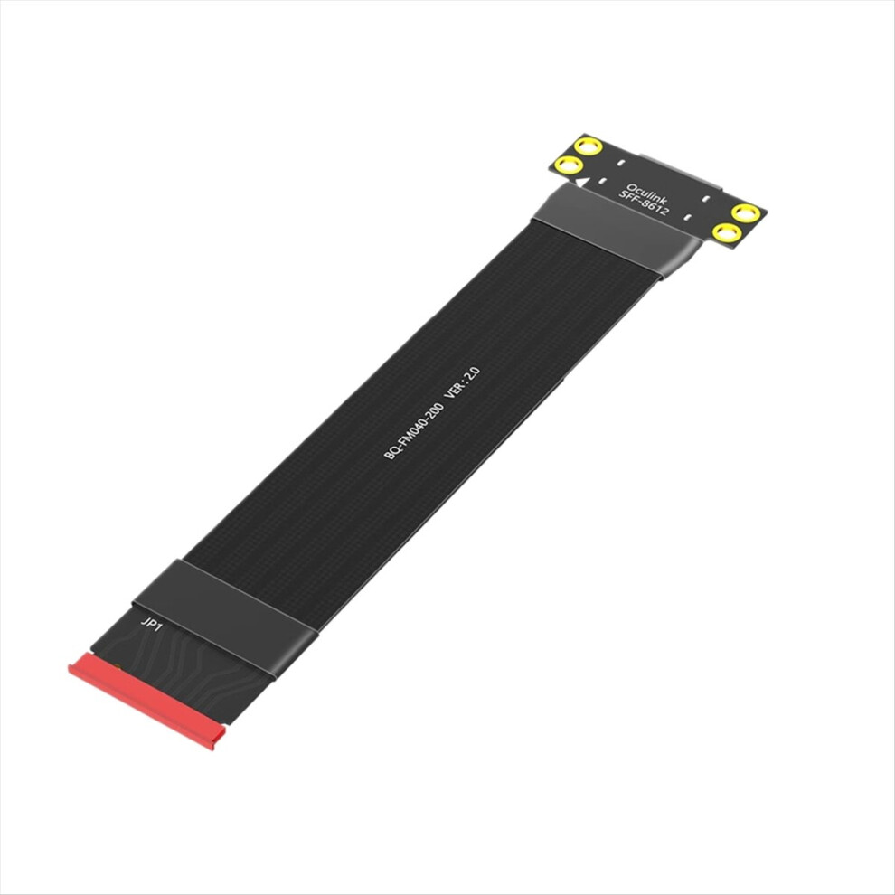 M.2 Nvme To Oculink 4I Extension Cable Pcie4.0 For Ssd Graphics Card M2 M Key To Sff-8612 Adapter 4852687915148