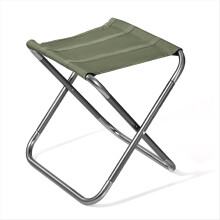 Ultralett sammenleggbar campingkrakk i 7075 aluminiumslegering, bærbar og kompakt utendørskrakk for camping, fotturer og fiske