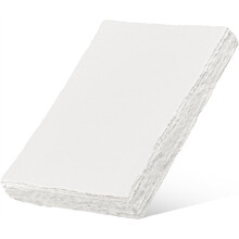 25pcs Handmade White Handmade Paper Blank,Watercolour Paper Thick 300 GSM,for Greeting Cards DIY,Paintings,15.2 X 10.2cm