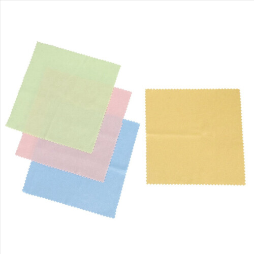 12 Microfiber Optical Cleaning Cloth Dvd Lcd Camera Lens Screen Clean Towel 2