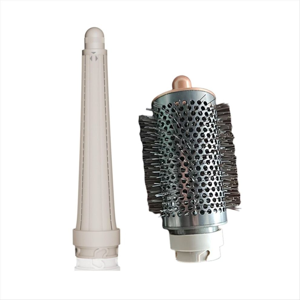 Long Curling Barrels Round Volumizing Brush for FlexStyle Attachments Create Natural Classic and Textured Wave L