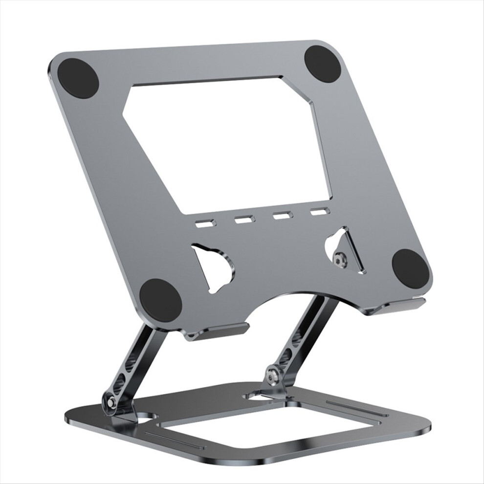 Alloy Steel Laptop Stand Foldable Lift Laptop Cooling Base Ergonomics And Handy Design Computer Accessories Light/Grey 4852687930097