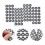 100Pcs 3D Scanner Markers 12mm for 3D Scanner, 3D Tracking Dots Reference Point Markers, Diffuse Reflection Markers 4