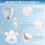 For for F20 Frame System(Medium) - Replacement Frame System with Full-Face Mask & Elbow -CPAP Gear 5