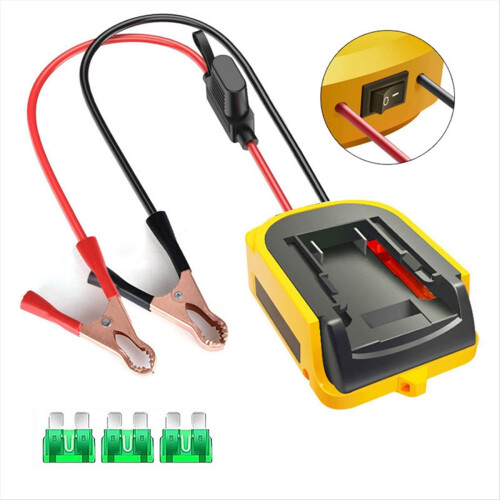 20V litiumjonbatteri biladapter för startkablar bilstartkablar 1
