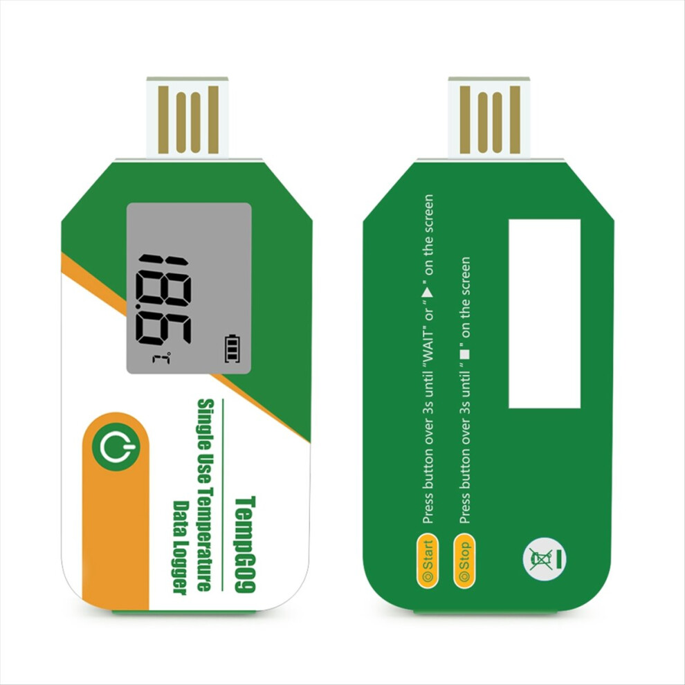 Digital Display Usb Temperature Data Logger 32000 Point Capacity Disposable Temperature Recorder Pdf Report Recorder 4853544065761