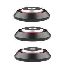 3 stk. HIFI-lydforstærker keramiske støddæmperfødder, forforstærker CD-afspiller isoleringsspidsstativ X-PAD PRO