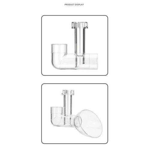 Lily Pipe Outlet Skimmer Ενυδρείο Είσοδος Έξοδος Εκροής Μίνι Φίλτρο Νερού Αξεσουάρ 16cm 2