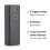 Wireless Mini 1D/2D Barcode Scanner Bluetooth Barcode Reader Mini Barcode Reader Support Screen Paper Code 4