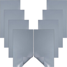 8 stuks 8 x 4 inch siliconen hittebestendige mat met 0,12 inch dikke schuimrubberen beschermlaag, accessoires voor HTV hitteoverdrachtvinyl