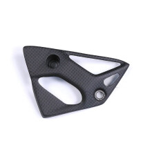 Tampa do regulador de voltagem em fibra de carbono para motocicletas V4 2021-2024