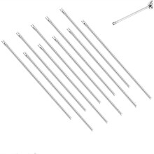 10 herramientas para enraizar el cabello de muñecas, 0,9 mm, para reparar y hacer pelucas de muñecas BJD.