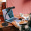 Suporte de mesa telescópico com pescoço de ganso para microfone, compatível com SM57 e outros modelos. 3
