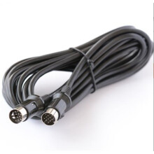 Car Audio 13 Pin Din Male to Male Cable 5M for Radio and for Radio for Long Lasting Audio Signal