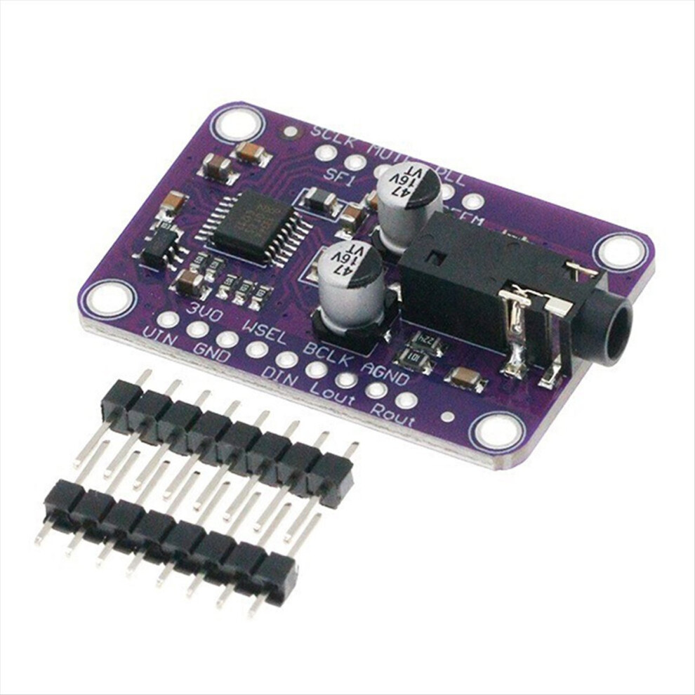 I2s Stereo Module (Uda1334a): 3.3V-5V Audio Decoder Compatible With For 4852687964399