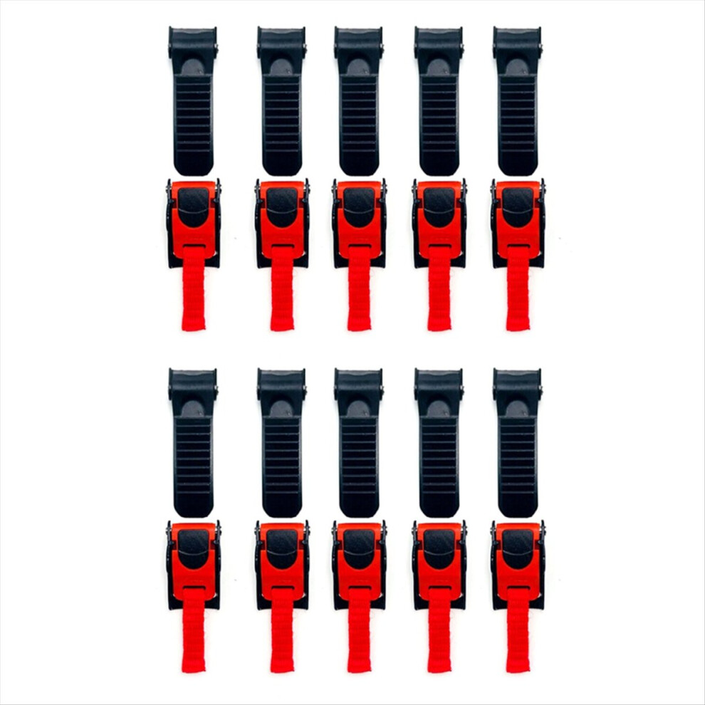 10Pcs Motorcycle Bike Helmet Quick Release Clip Chin Strap Pull Buckle Motorcycle Accessories 4852687963460